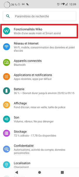 Capture d’écran à 3 doigts
